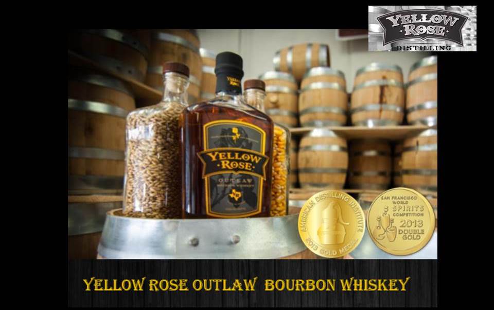 yellow rose outlaw bourbon whiskey
